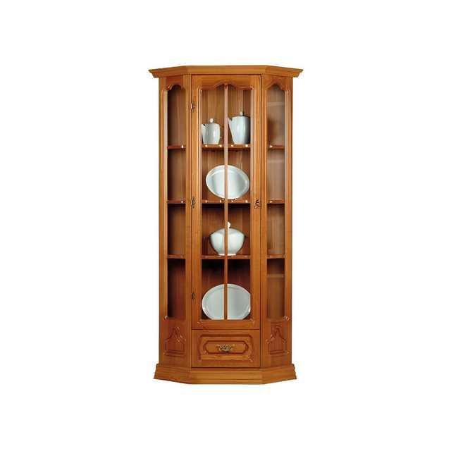 Xlmoebel Vitrine Traditioneller Schrank Buffet Vitrine Kommode Glasvitrine günstig online kaufen