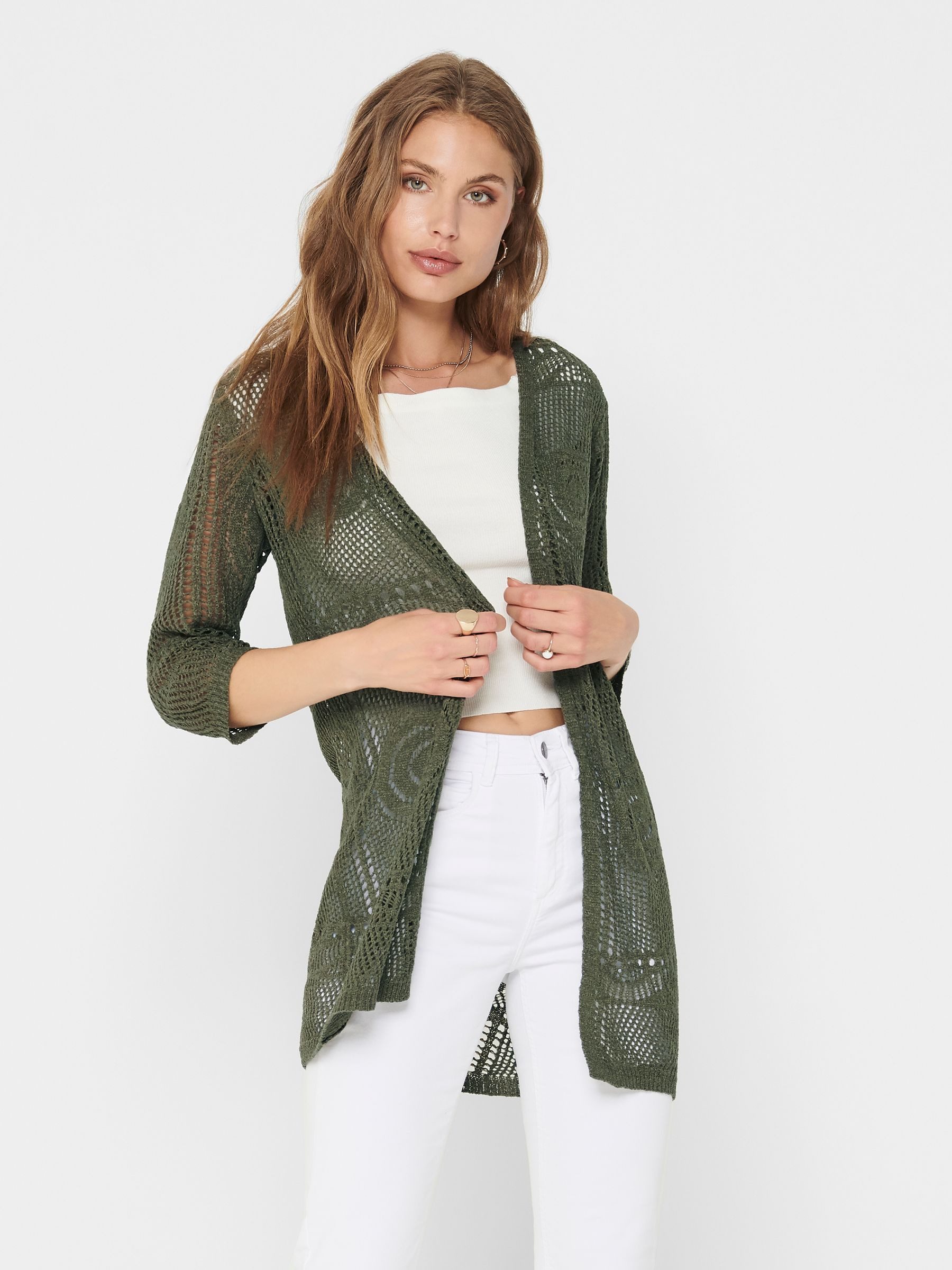 JDY Strickjacke - Cardigan - JDYKOFI 3/4 günstig online kaufen