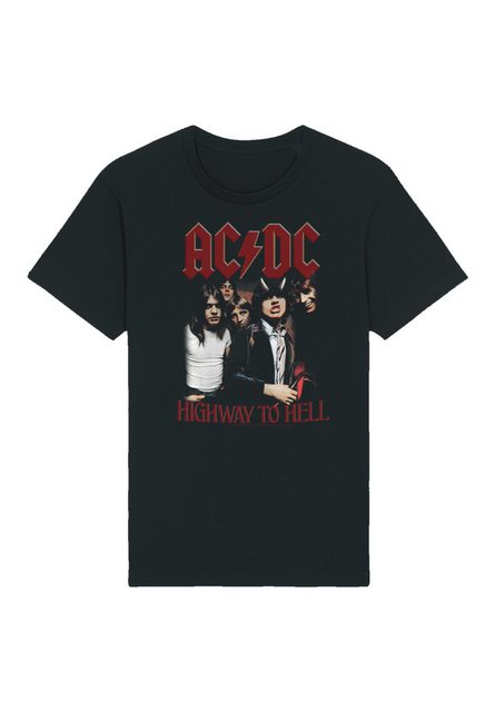 F4NT4STIC T-Shirt AC/DC Rock Musik Band Highway To Hell Premium Qualität günstig online kaufen