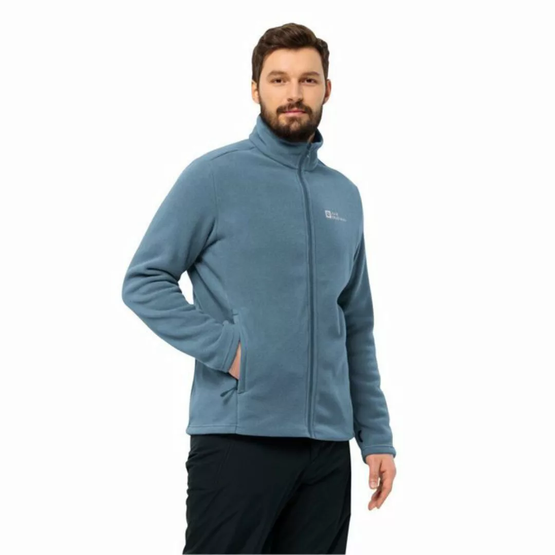 Jack Wolfskin Fleecejacke Fleecejacke Winterstein FZ M mit Markenlogo auf d günstig online kaufen