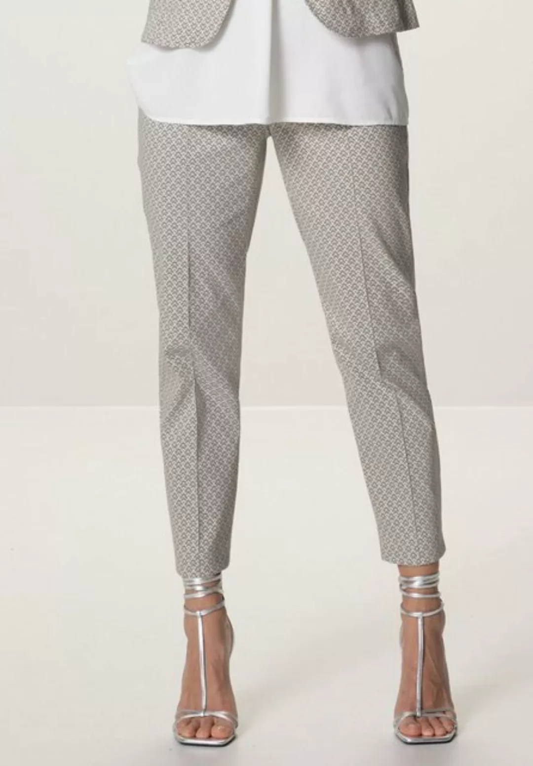 bianca Stretch-Hose SIENA mit Minimal-Druck in angesagten Trendfarben günstig online kaufen