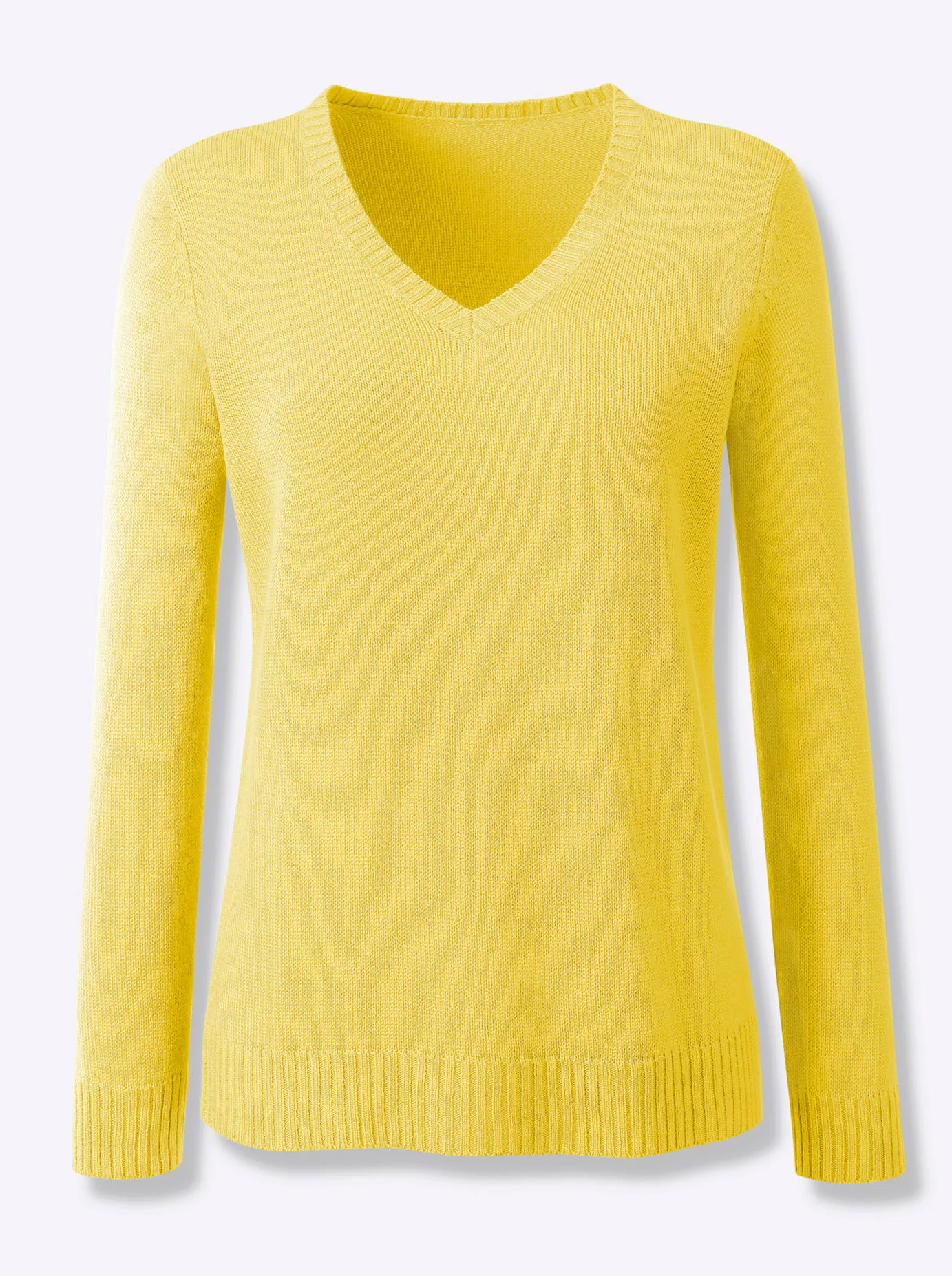 Classic Basics V-Ausschnitt-Pullover "Pullover" günstig online kaufen