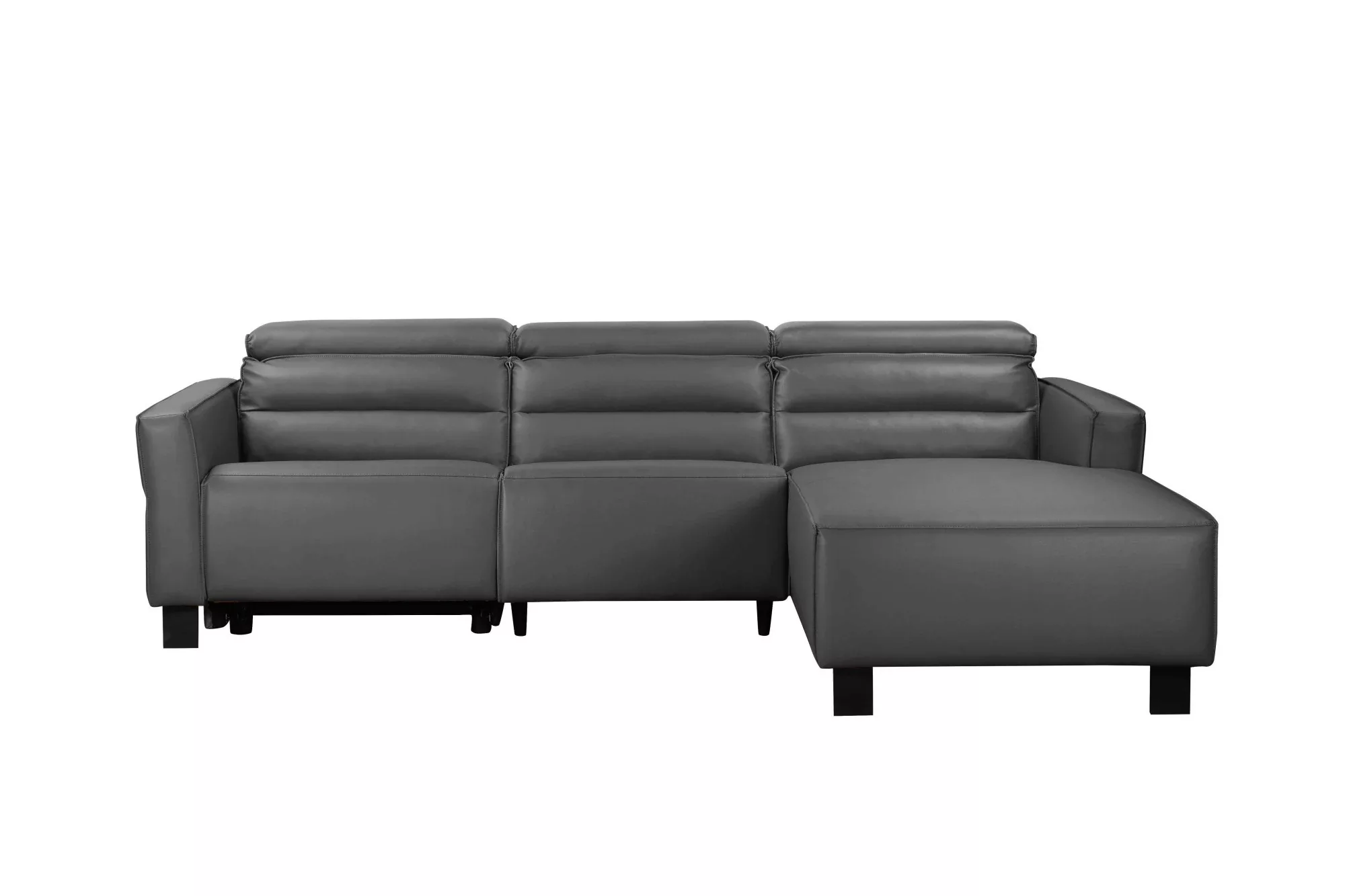 Places of Style Ecksofa "Carpari, L-Form, 263 cm, mit manueller o. elektris günstig online kaufen