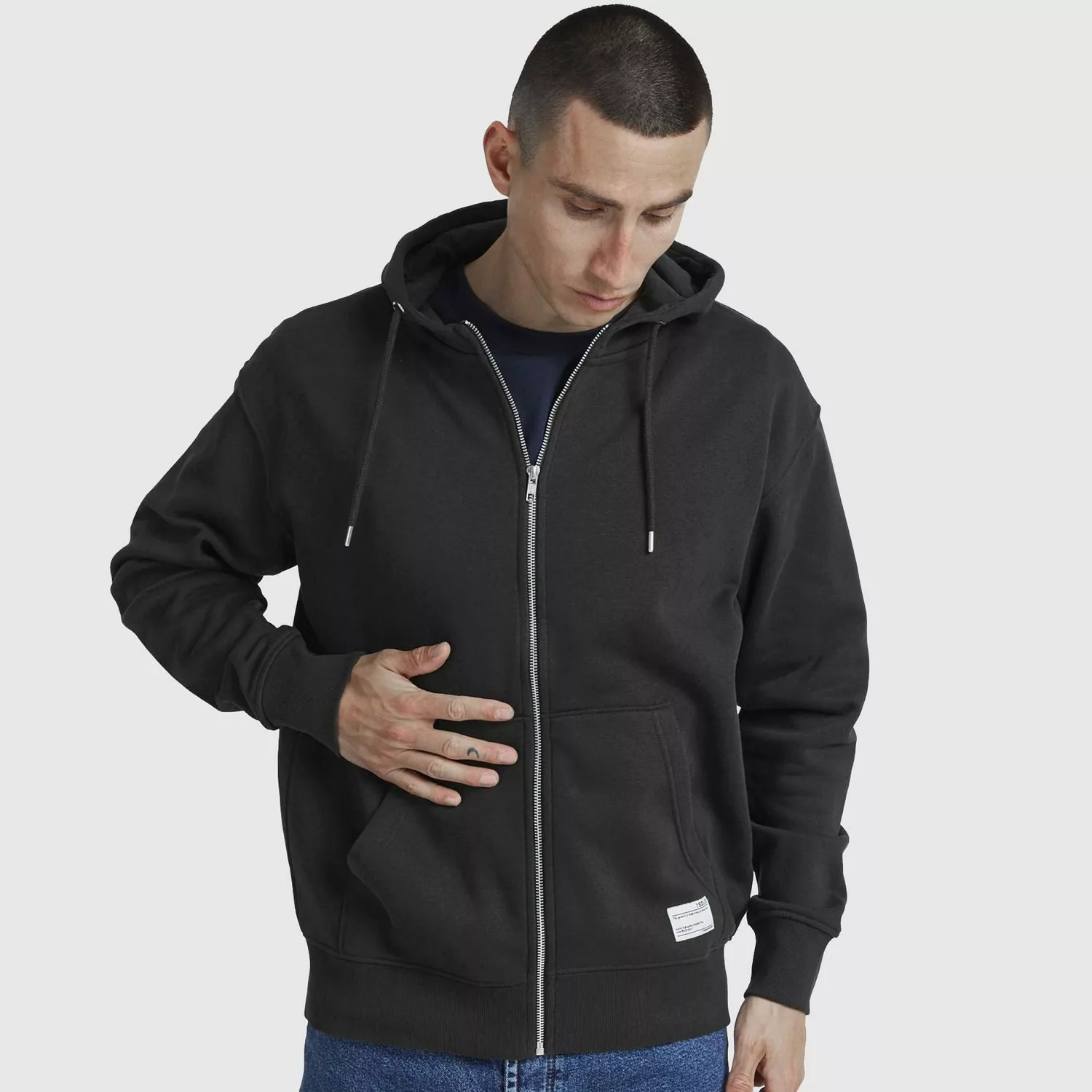!Solid Hoodie Sweatshirtjacke (1-tlg) Sweatjacke mit günstig online kaufen