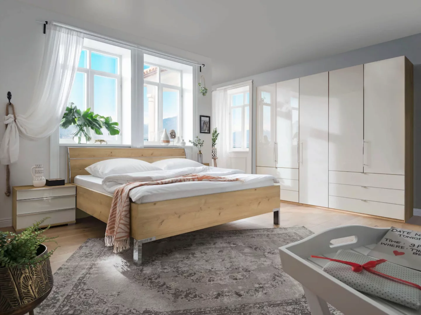 WIEMANN Falttürenschrank "Loft, Kleiderschrank, Schrank, Wäscheschrank, mit günstig online kaufen