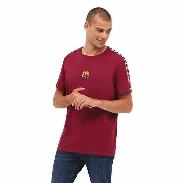 FC Barcelona T-Shirt Kurzärmiges Fußball T-Shirt für Männer F.C. Barcelona günstig online kaufen