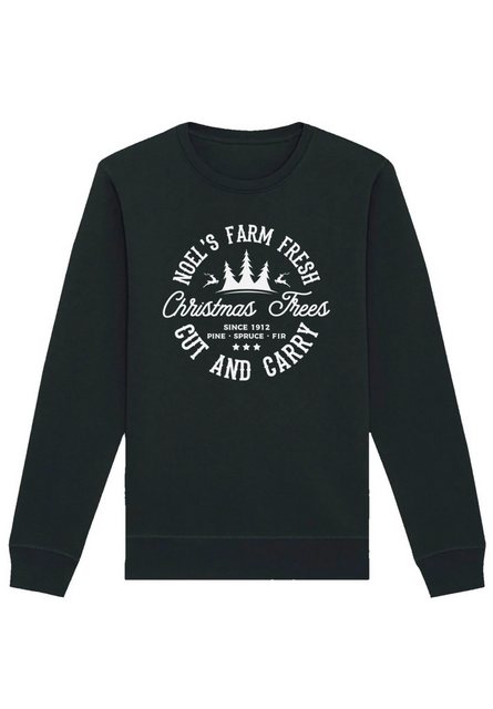 F4NT4STIC Sweatshirt Weihnachten Trees Farm Retro Sign Premium Qualität günstig online kaufen