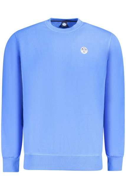 North Sails Sweatshirt Blaues Herren-Sweatshirt: Langarm, Rundhals günstig online kaufen