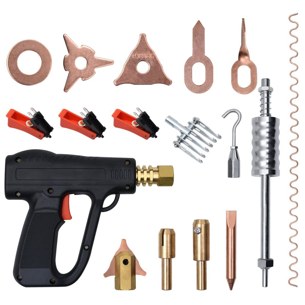 vidaXL Ausbeul-Riffelhammer, 67-tlg. Ausbeulspotter-Set günstig online kaufen