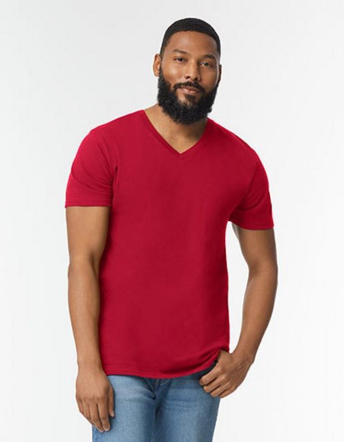 Gildan V-Shirt Softstyle V-Neck Herren T-Shirt günstig online kaufen