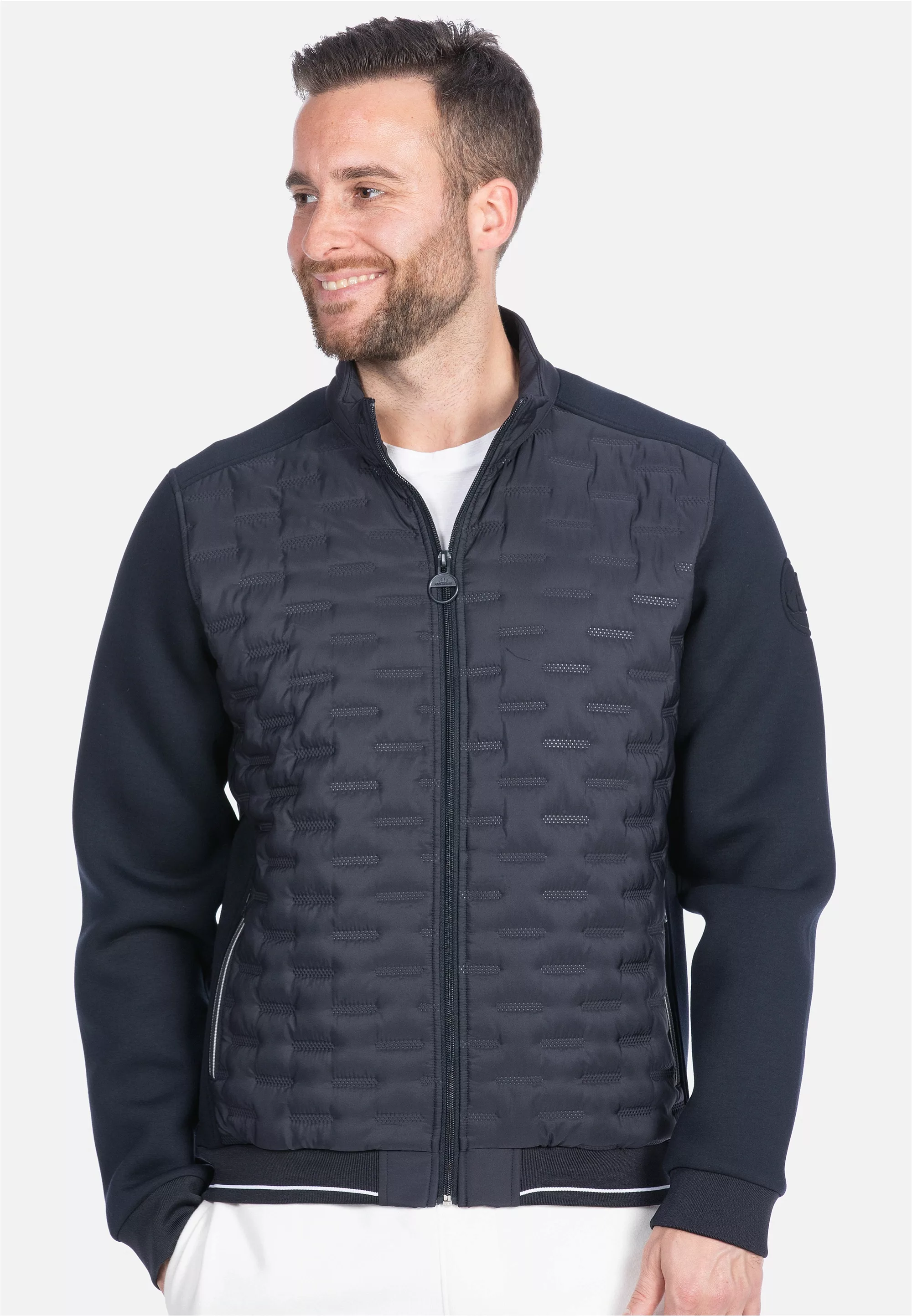 New Canadian Steppjacke, mit elastischem Strickeinsatz günstig online kaufen