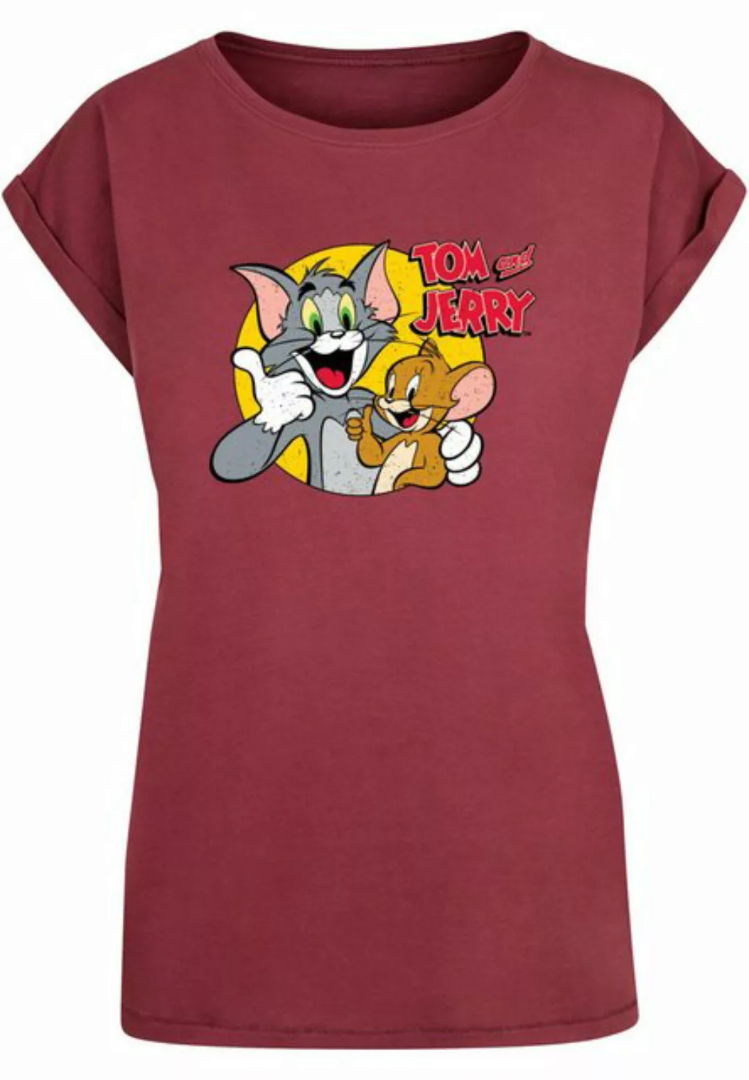 ABSOLUTE CULT T-Shirt ABSOLUTE CULT Damen Ladies Tom and Jerry - Thumbs up günstig online kaufen