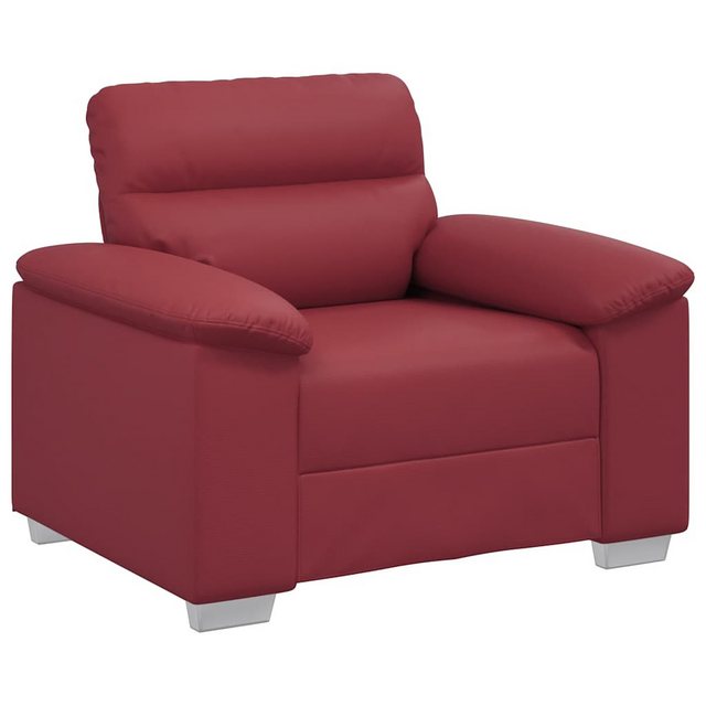 vidaXL Sofa Sessel Weinrot 60 cm Kunstleder günstig online kaufen