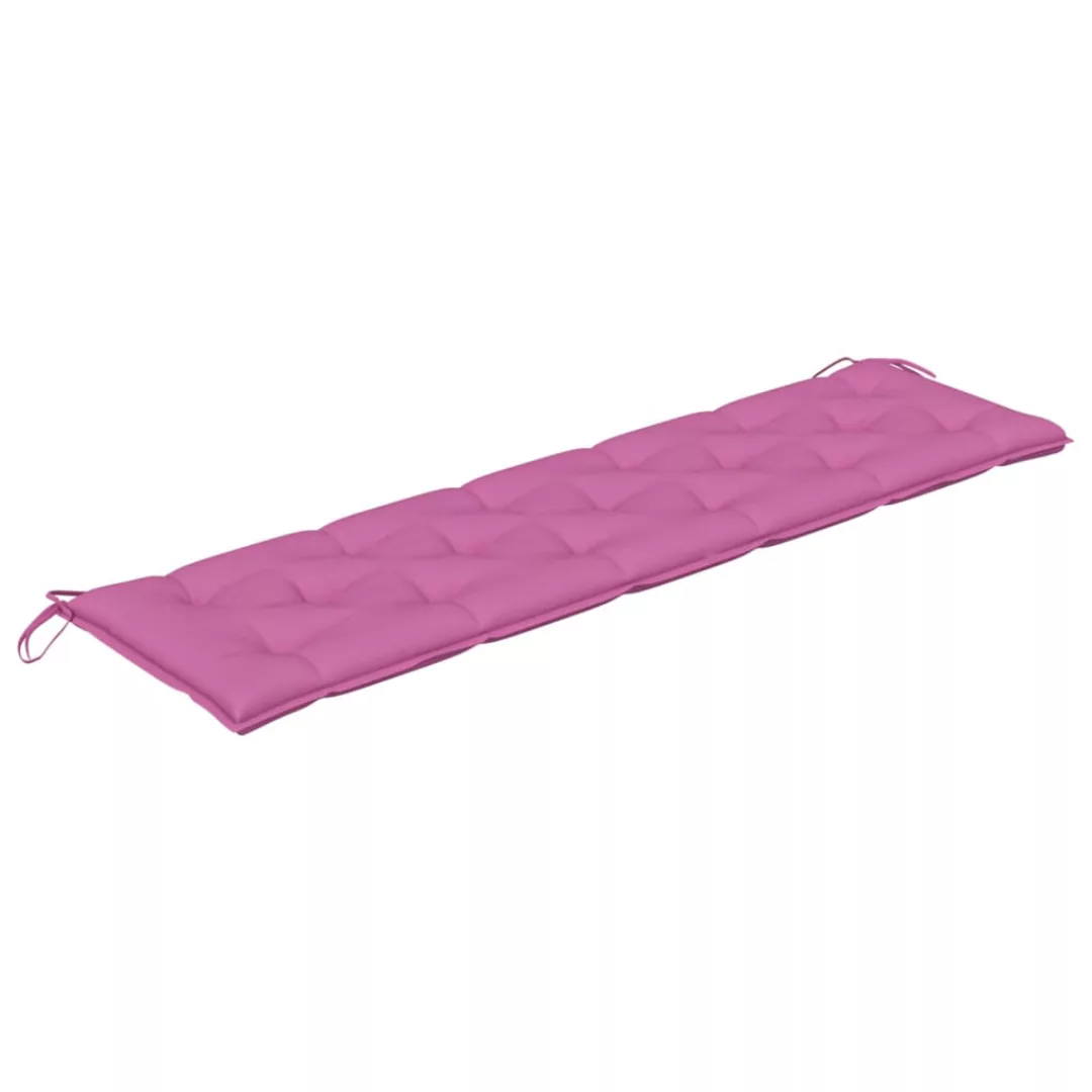 Vidaxl Bankauflage Rosa 180x50x7 Cm Stoff günstig online kaufen