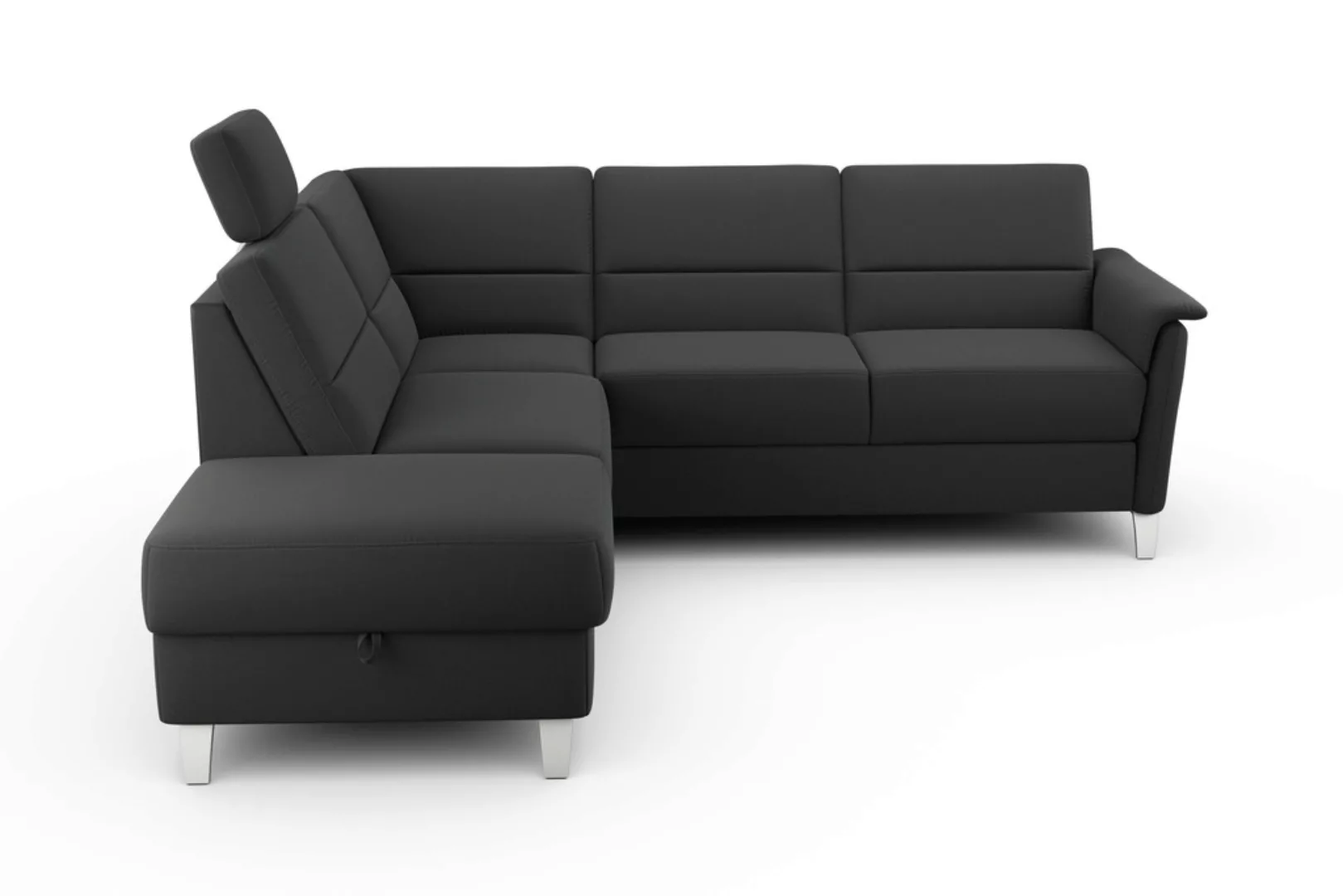 sit&more Ecksofa "Palmera L-Form", Federkern, wahlweise mit Bettfunktion un günstig online kaufen