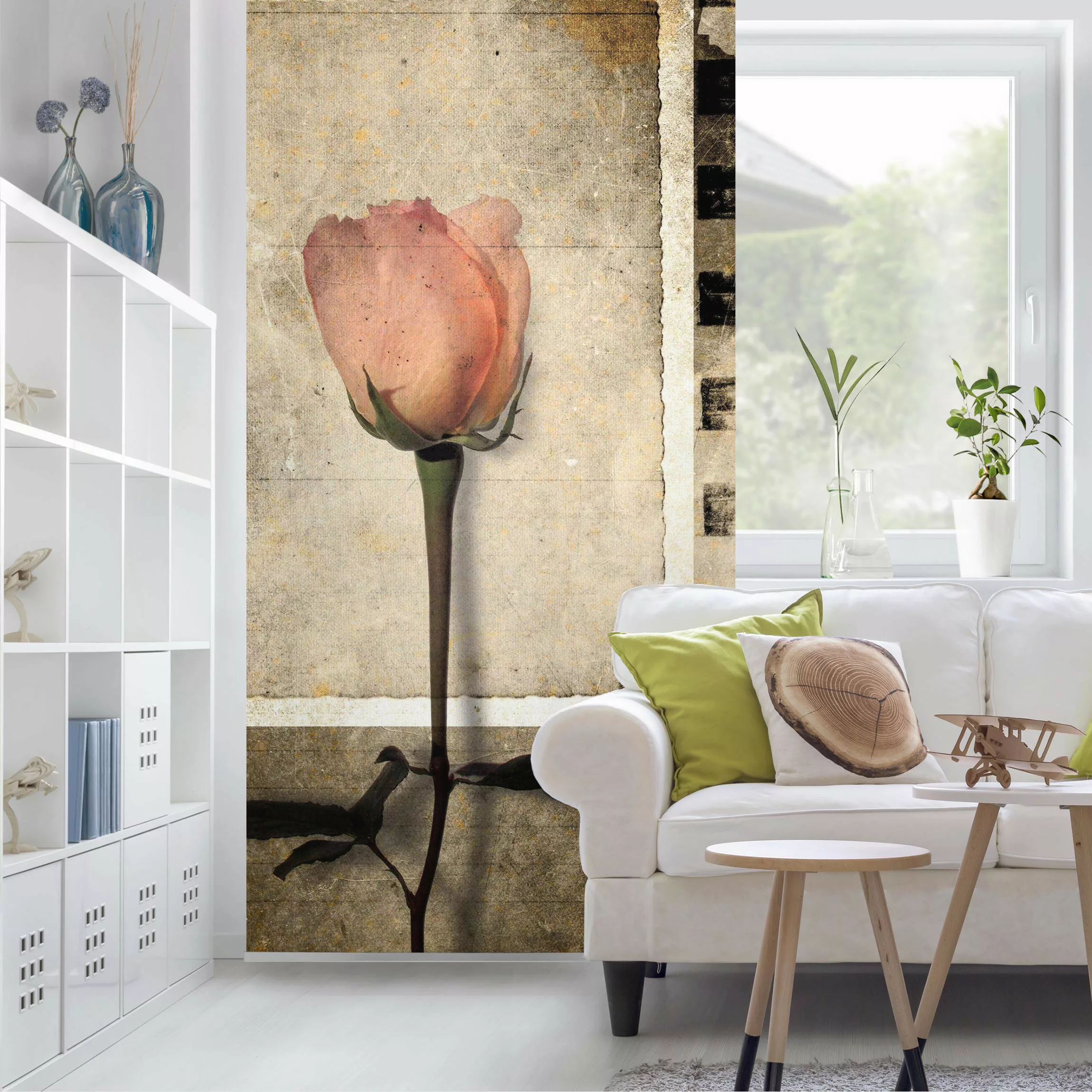 Raumteiler Blumen Inner Rose günstig online kaufen
