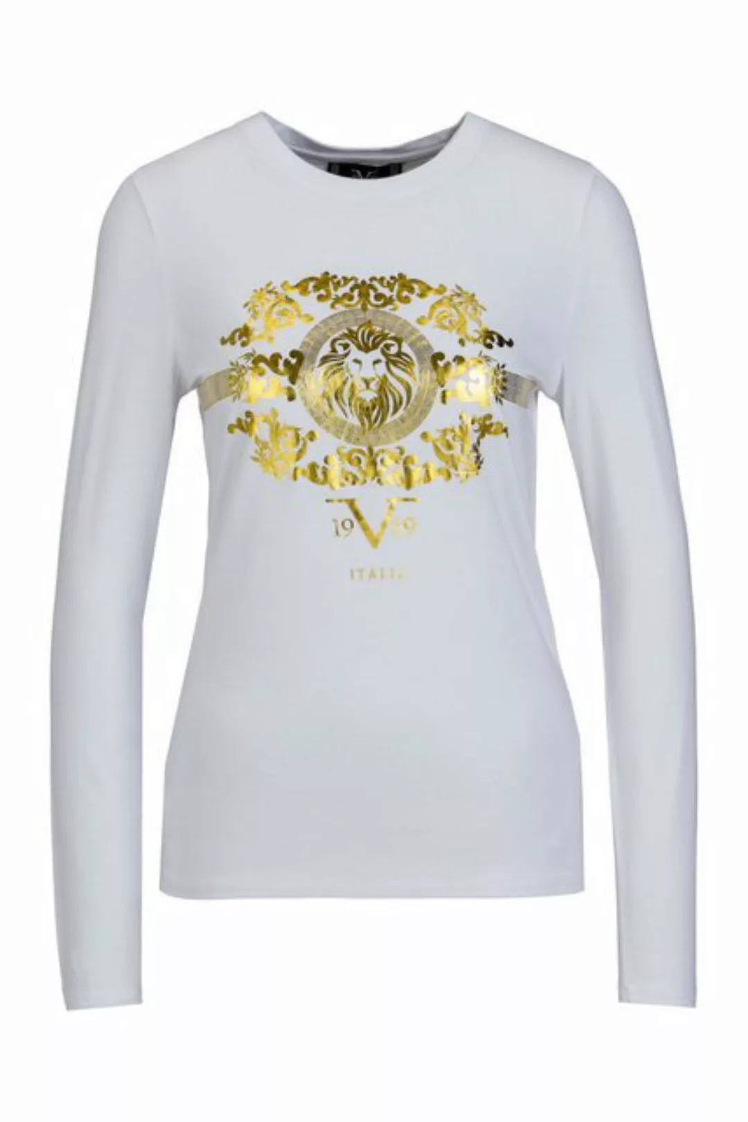 19V69 Italia by Versace Langarmshirt CARLIA Exklusives Damen Langarmshirt m günstig online kaufen