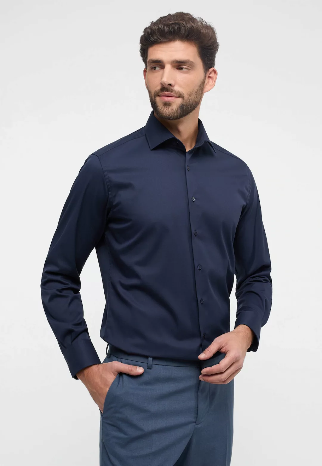 Eterna Langarmhemd "MODERN FIT" günstig online kaufen