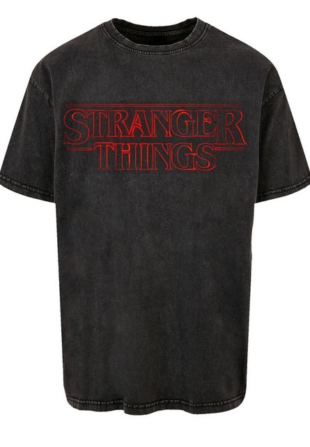 F4NT4STIC T-Shirt "Stranger Things Glow Logo Netflix TV Series", Premium Qu günstig online kaufen