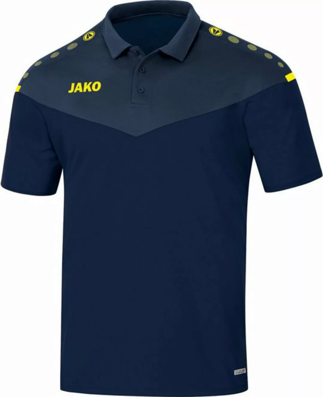 Jako Poloshirt Polo Champ 2.0 - Herren Poloshirt - marine/darkblue/neongelb günstig online kaufen