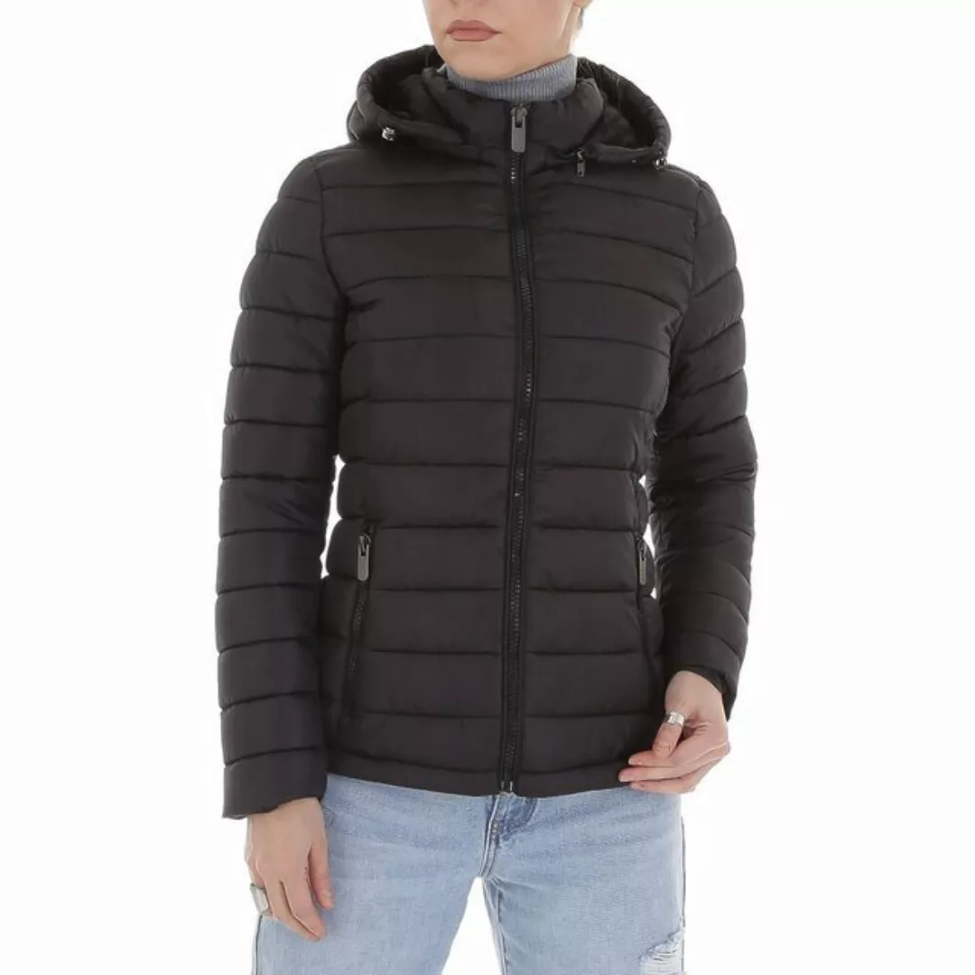 Ital-Design Steppjacke Damen Freizeit (87256596) Kapuze (abnehmbar) Gefütte günstig online kaufen