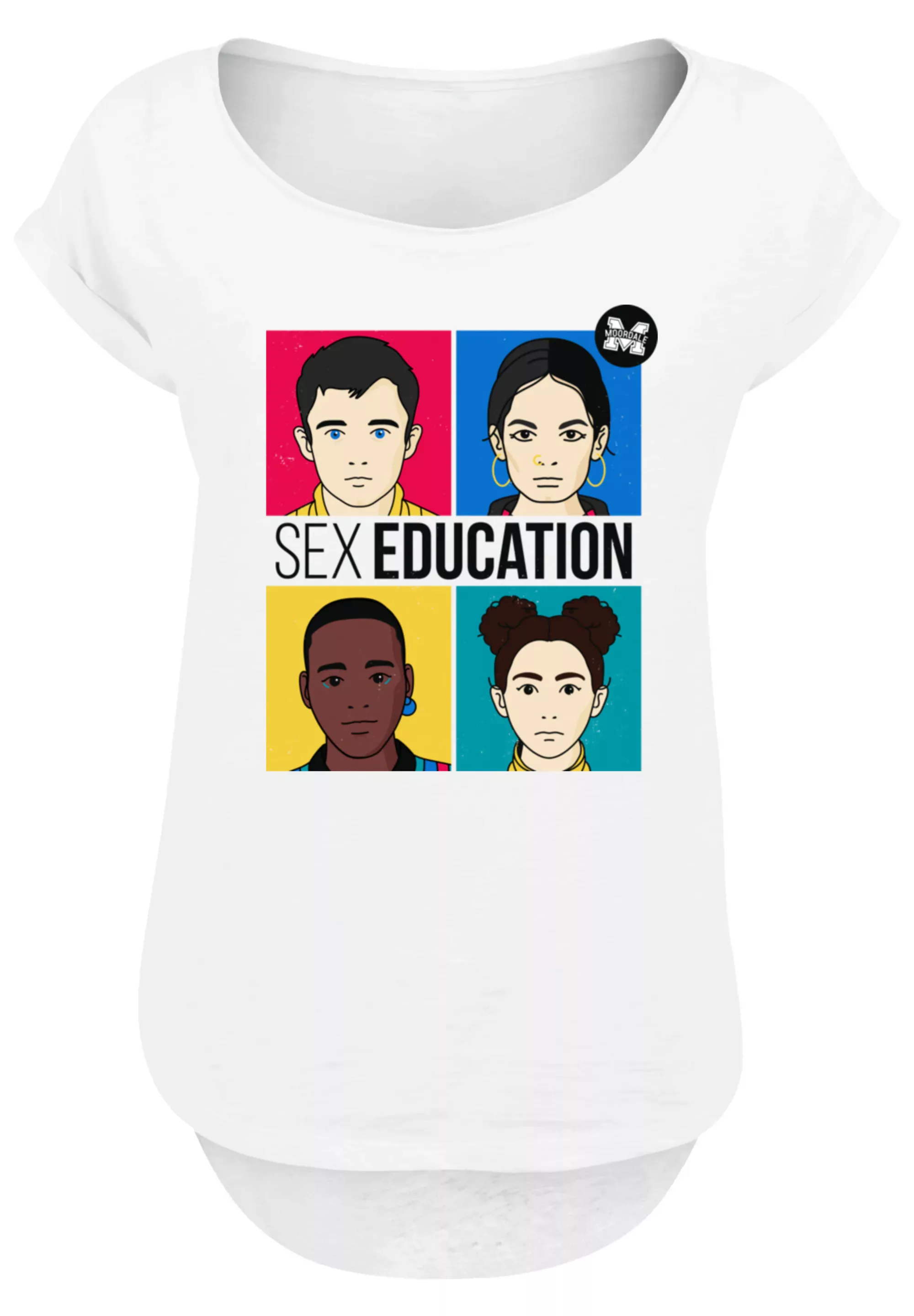 F4NT4STIC T-Shirt "Sex Education Teen Illustrated Netflix TV Series", Premi günstig online kaufen