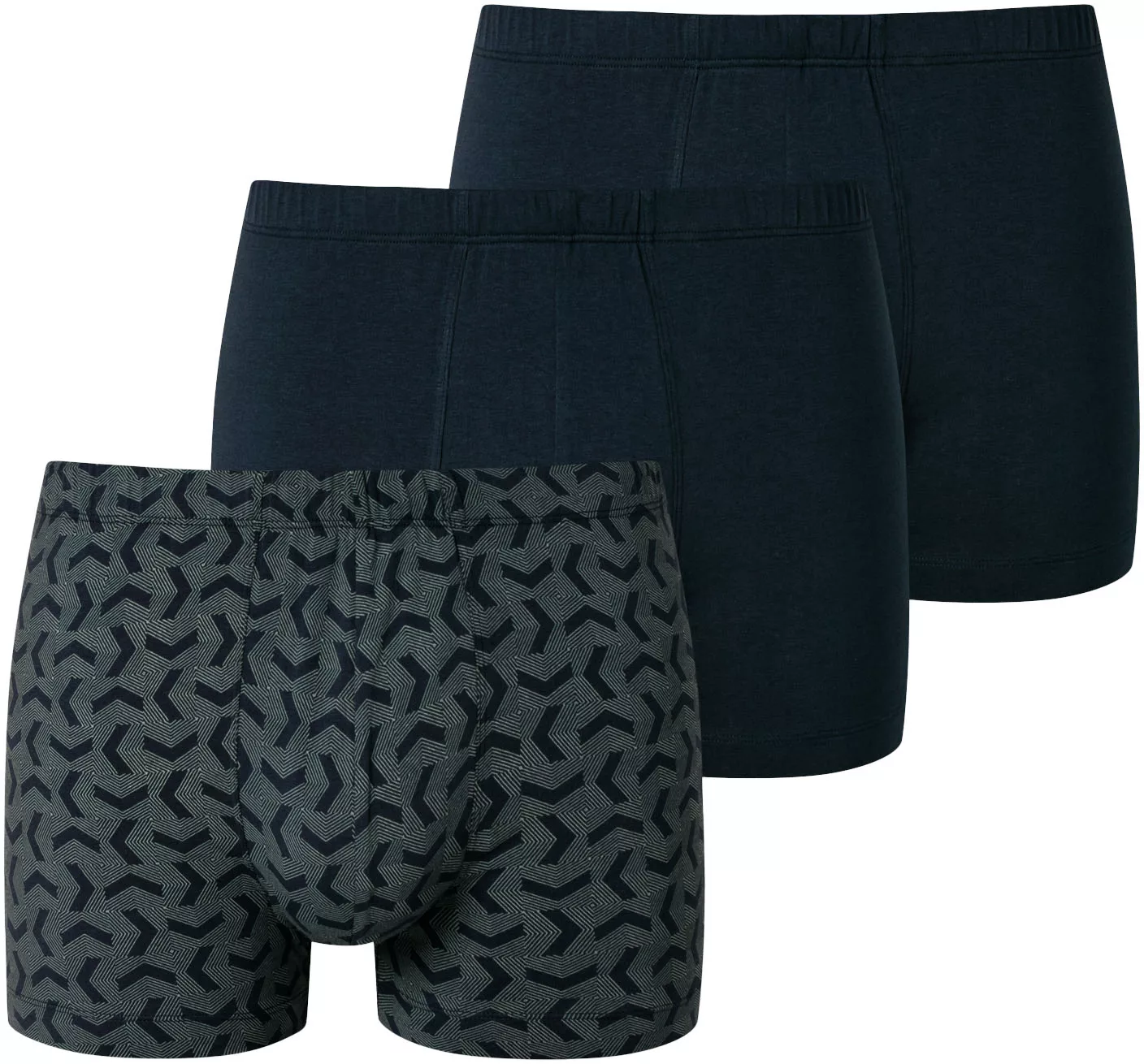 Schiesser Boxershorts ""95/5"", (3er Pack), Mit softem, tonalem Komfortbund günstig online kaufen