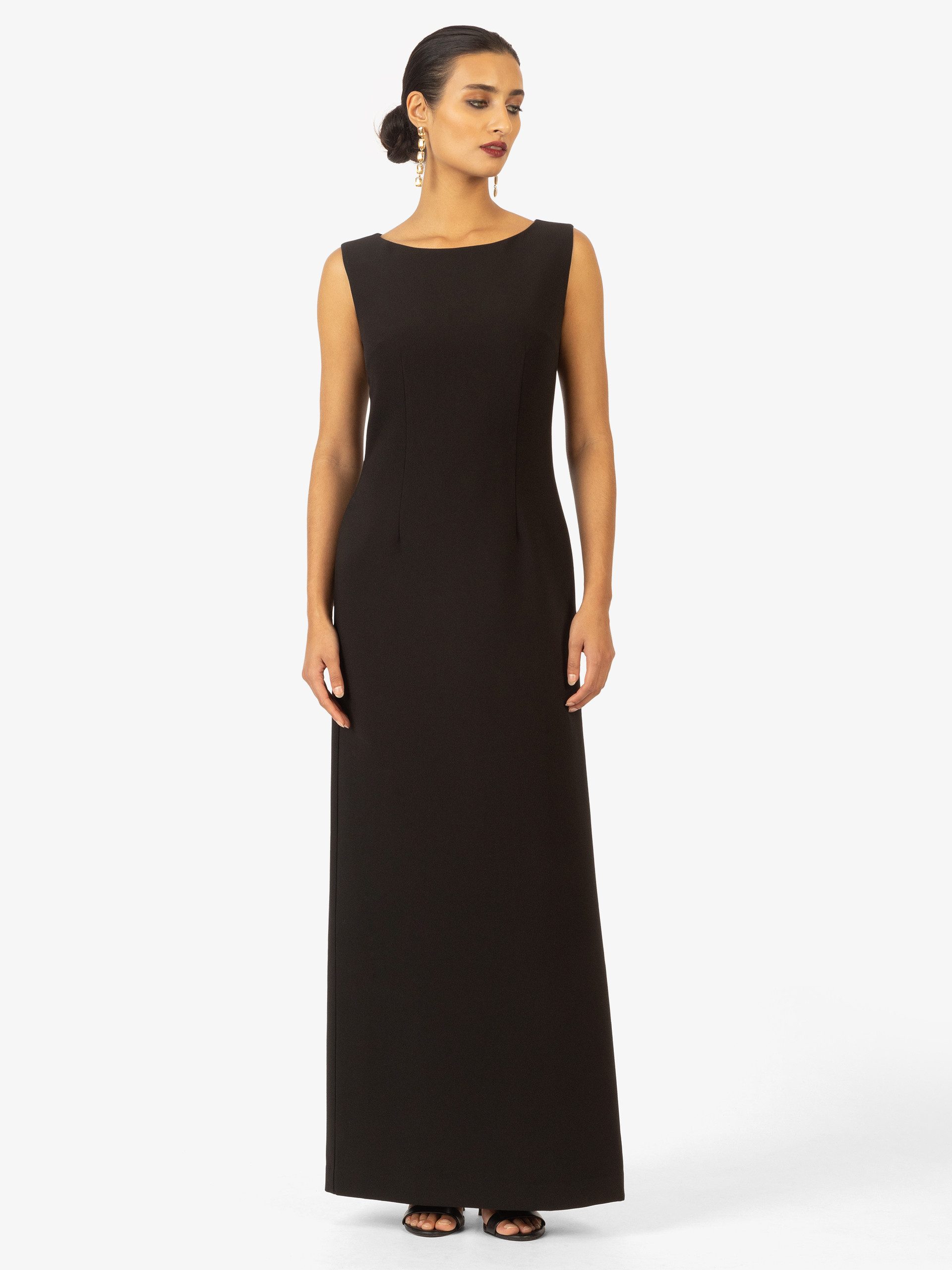 Kraimod Abendkleid mit Rückenschlitz und Rundhals günstig online kaufen