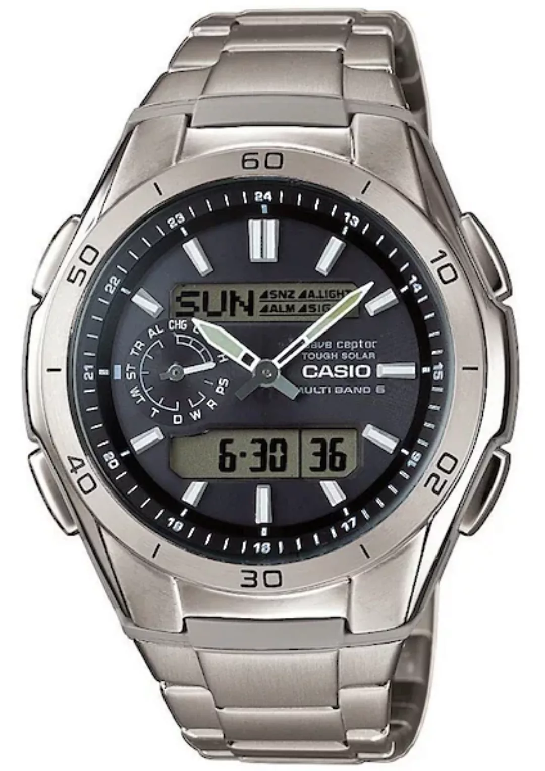 Casio Funk Funkchronograph »WVA-M650TD-1AER«, Solaruhr, Armbanduhr, Herren, günstig online kaufen