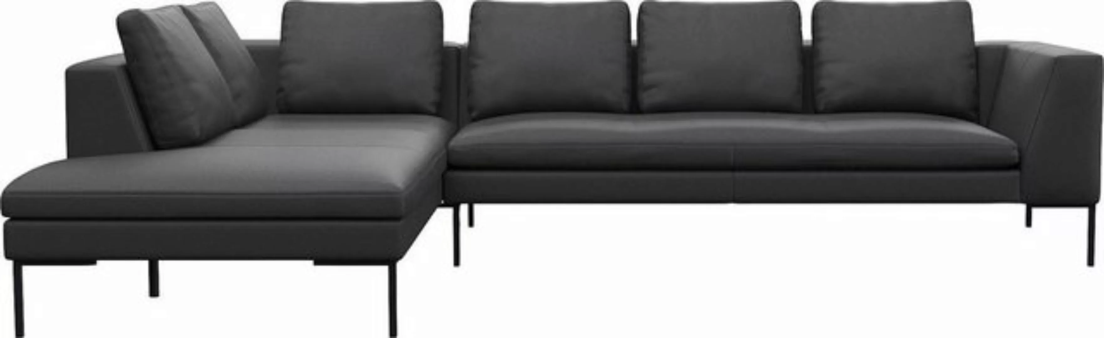 FLEXLUX Ecksofa "Loano, superbequemer Sitzkomfort durch Kaltschaum im Sitz, günstig online kaufen