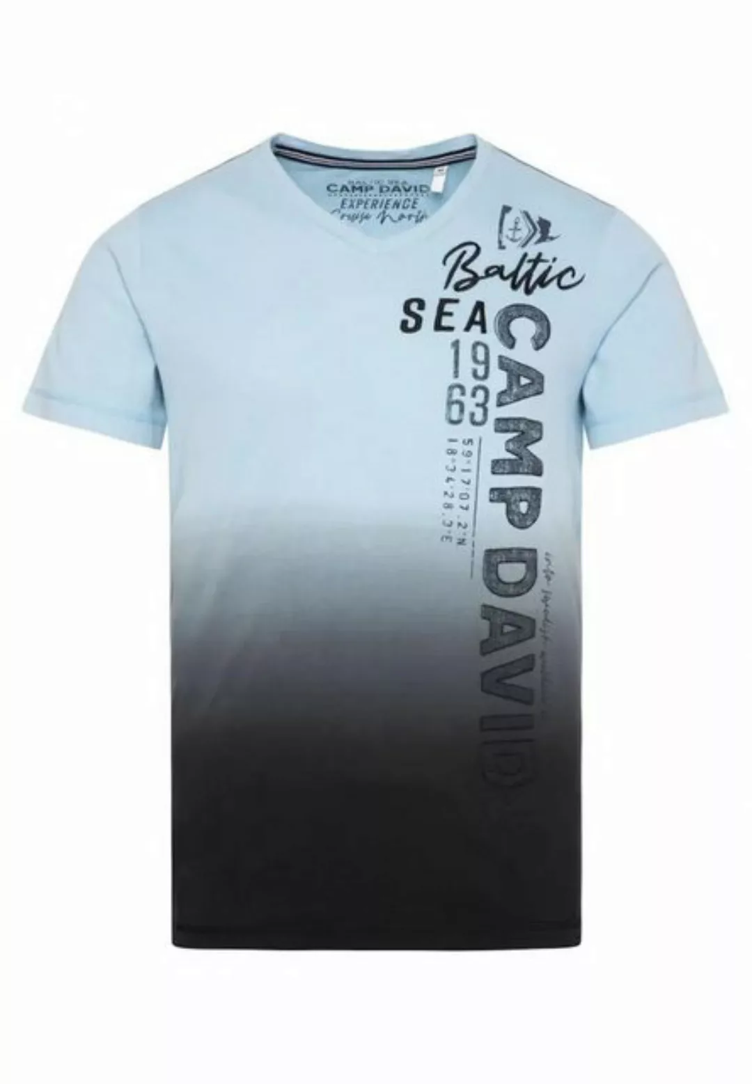 CAMP DAVID T-Shirt T-Shirt CRUISE NORTH Kurzarmshirt (1-tlg) günstig online kaufen