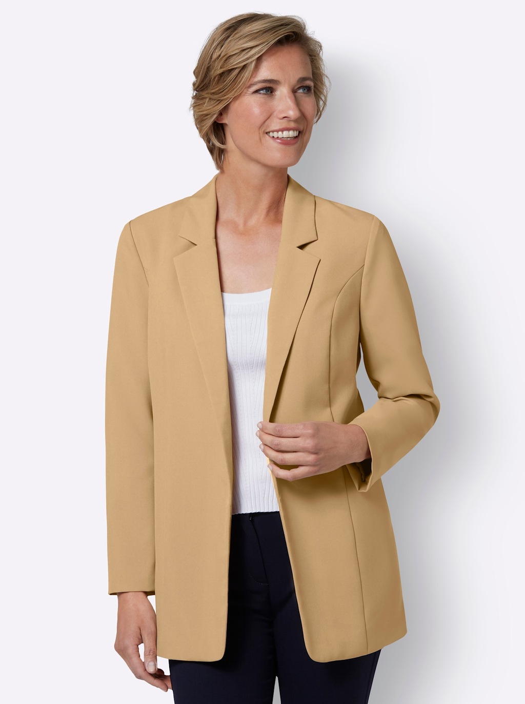 Classic Basics Jackenblazer "Longblazer" günstig online kaufen