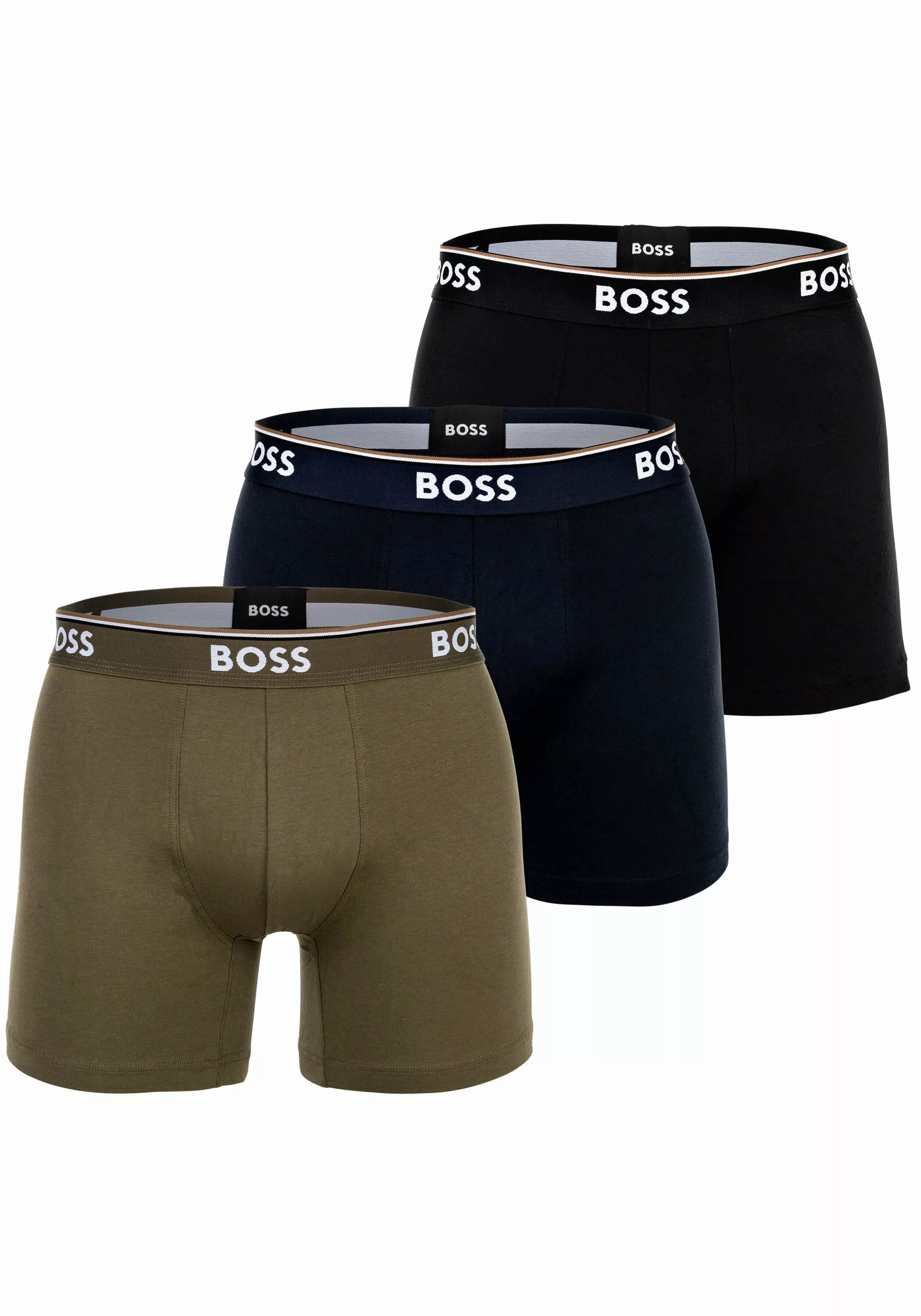 BOSS Boxershorts "Boxershort BoxerBr 3P Power 3er Pack" günstig online kaufen