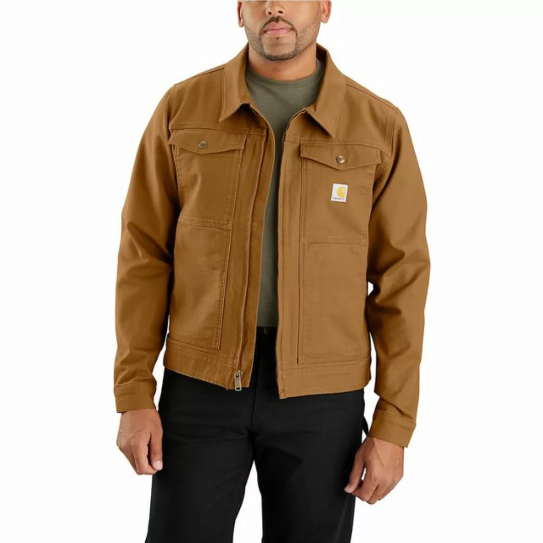 Carhartt Fleecejacke Carhartt Herren Arbeitsjacke Duck Relaxed Fit günstig online kaufen