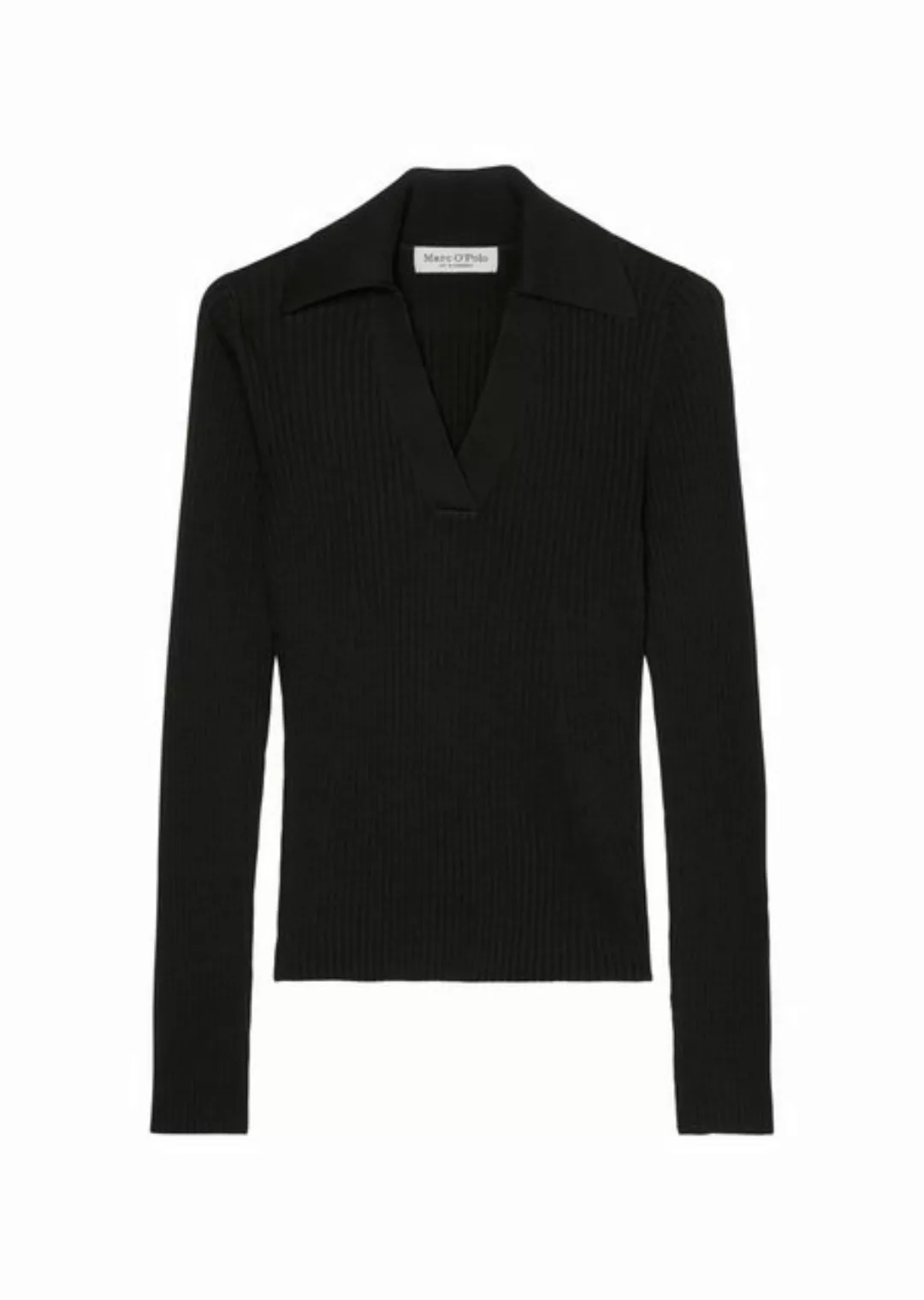 Marc O'Polo Rundhalspullover Pullover, longsleeve, polo collar günstig online kaufen