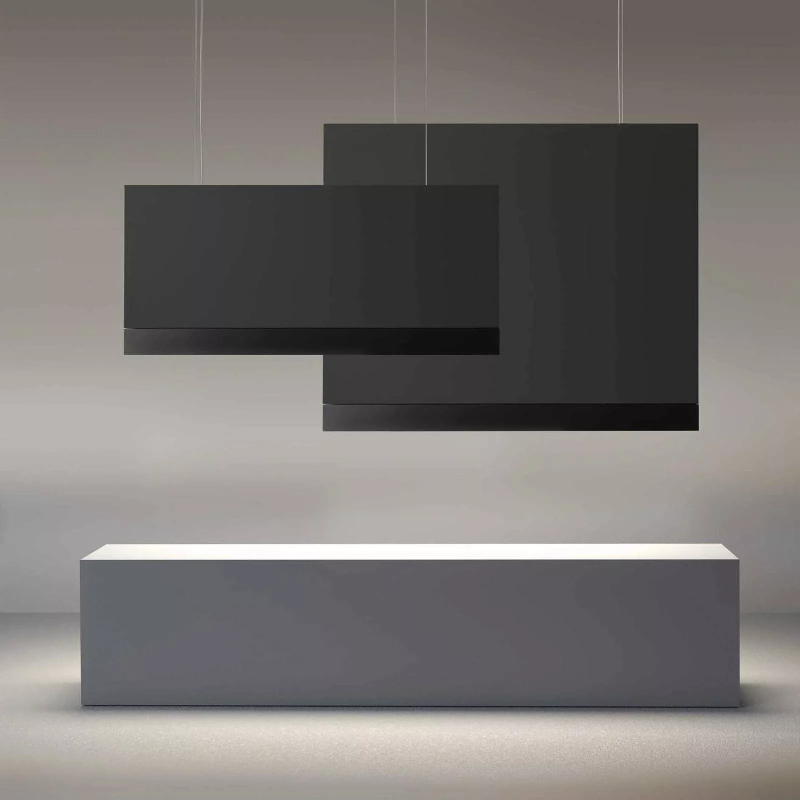 OLEV Stage Vertical Silence Hängelampe 62 cm, 4'K günstig online kaufen