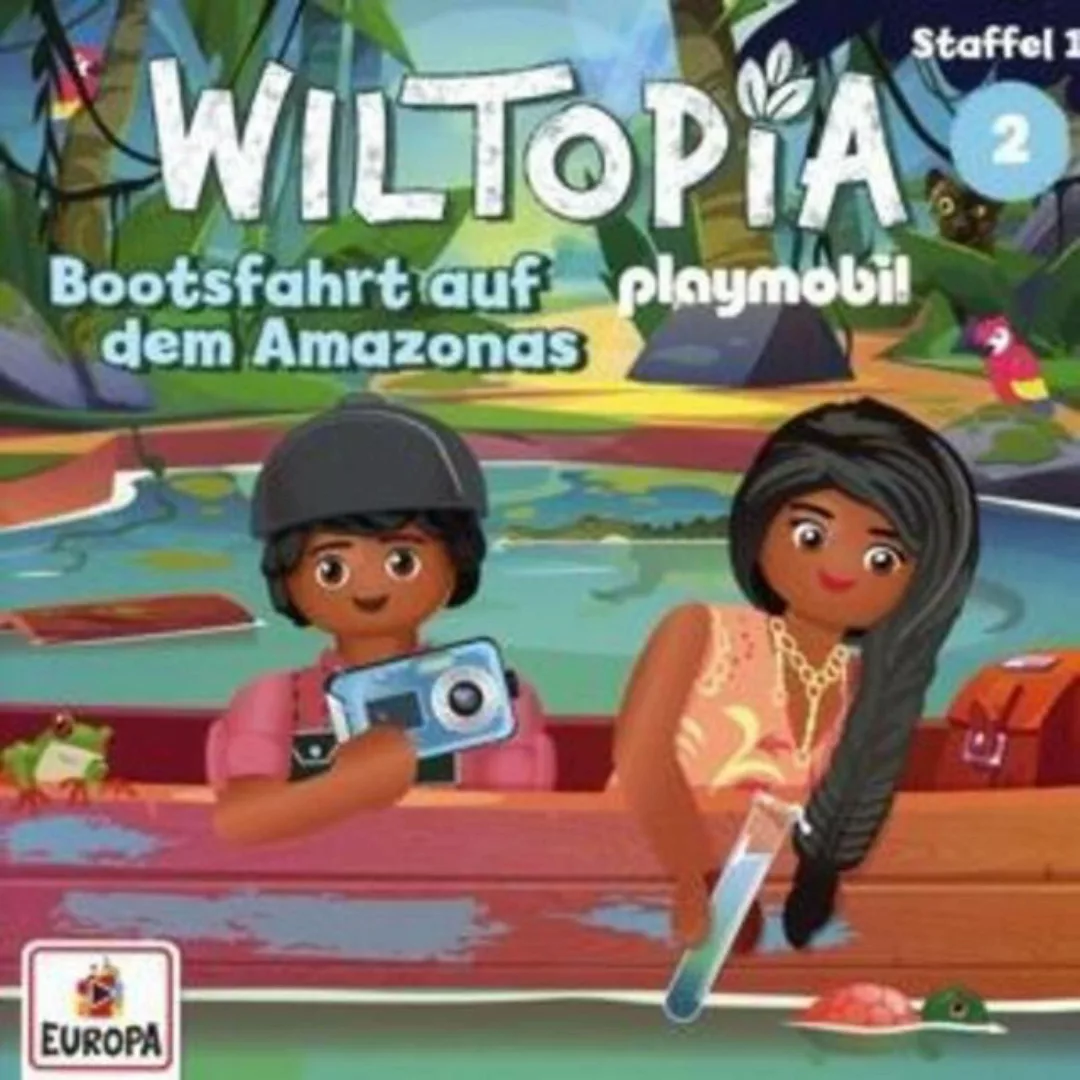 Hörspiel PLAYMOBIL Hörspiel Wiltopia 02: Bootsfahrt auf dem Amazonas günstig online kaufen