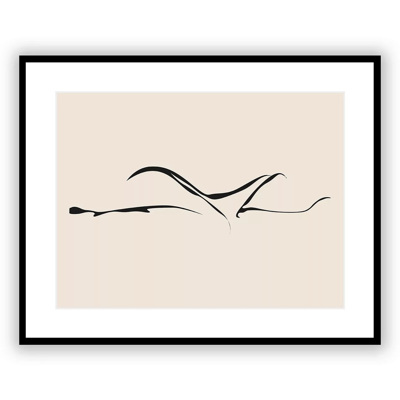 Bild Nude Line IV 40 x 50 cm, 40 x 50 cm günstig online kaufen