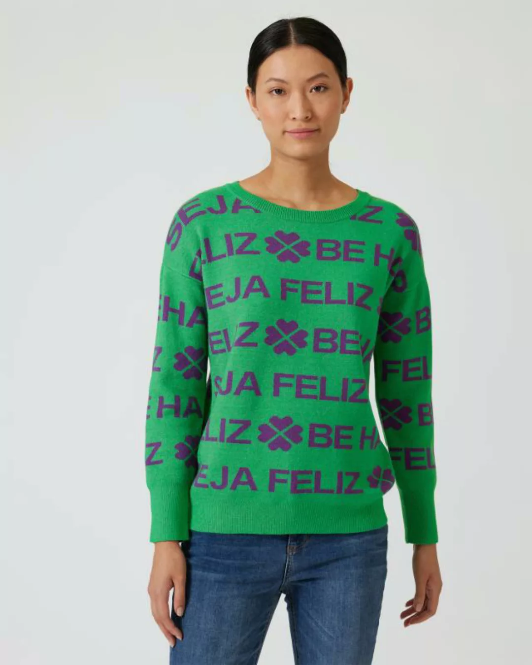 Jana Ina Fashion Strickpullover  Seja Feliz günstig online kaufen