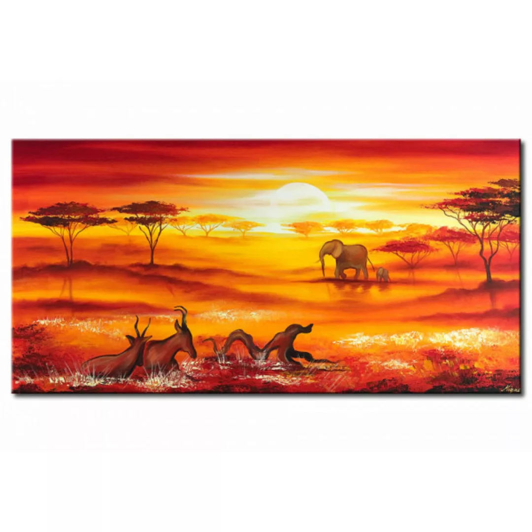 Wandbild Unendlicher Raum im Sonnenuntergang  XXL günstig online kaufen