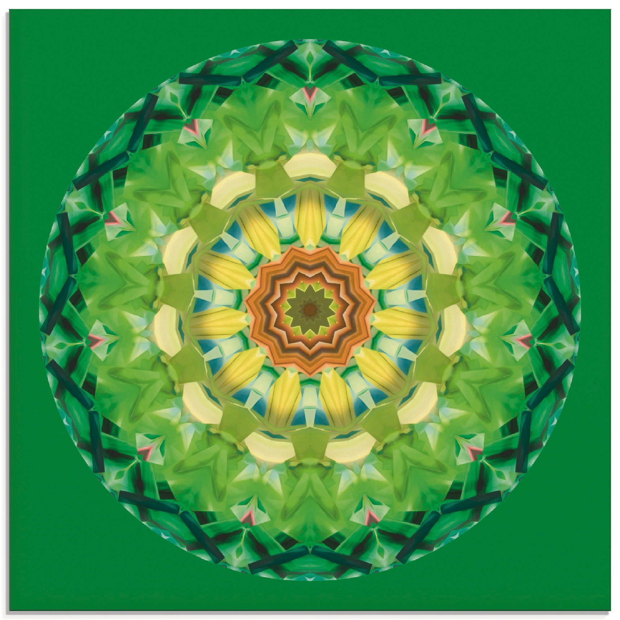 Artland Glasbild "Mandala II", Muster, (1 St.), in verschiedenen Größen günstig online kaufen