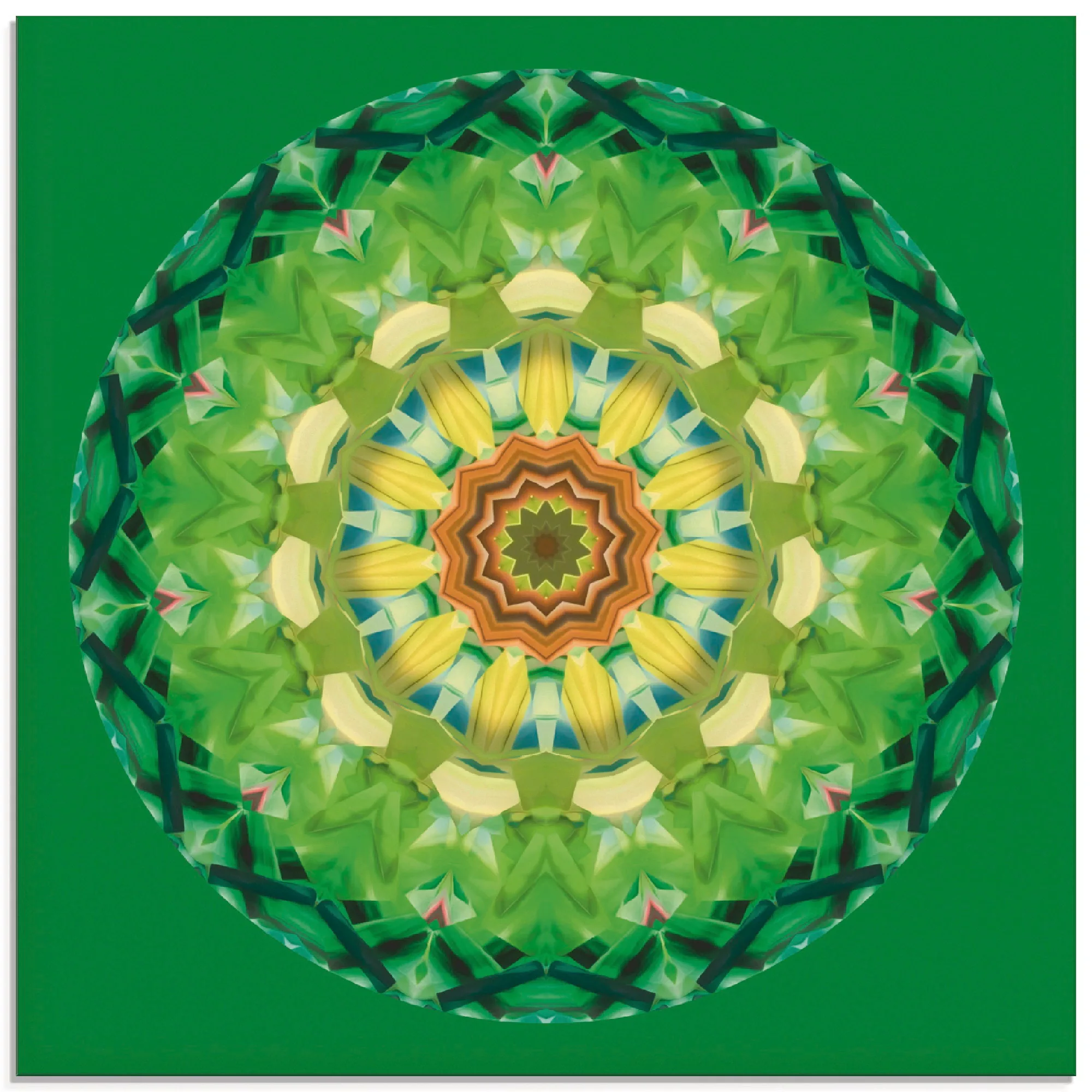 Artland Glasbild "Mandala II", Muster, (1 St.) günstig online kaufen