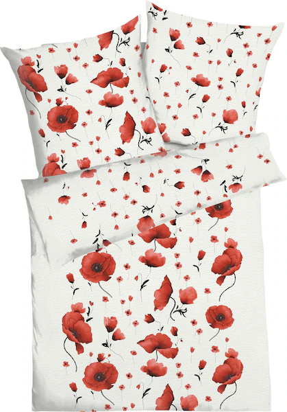 Kaeppel Bettwäsche »Scarlett Poppies«, mit großen Mohnblumen günstig online kaufen