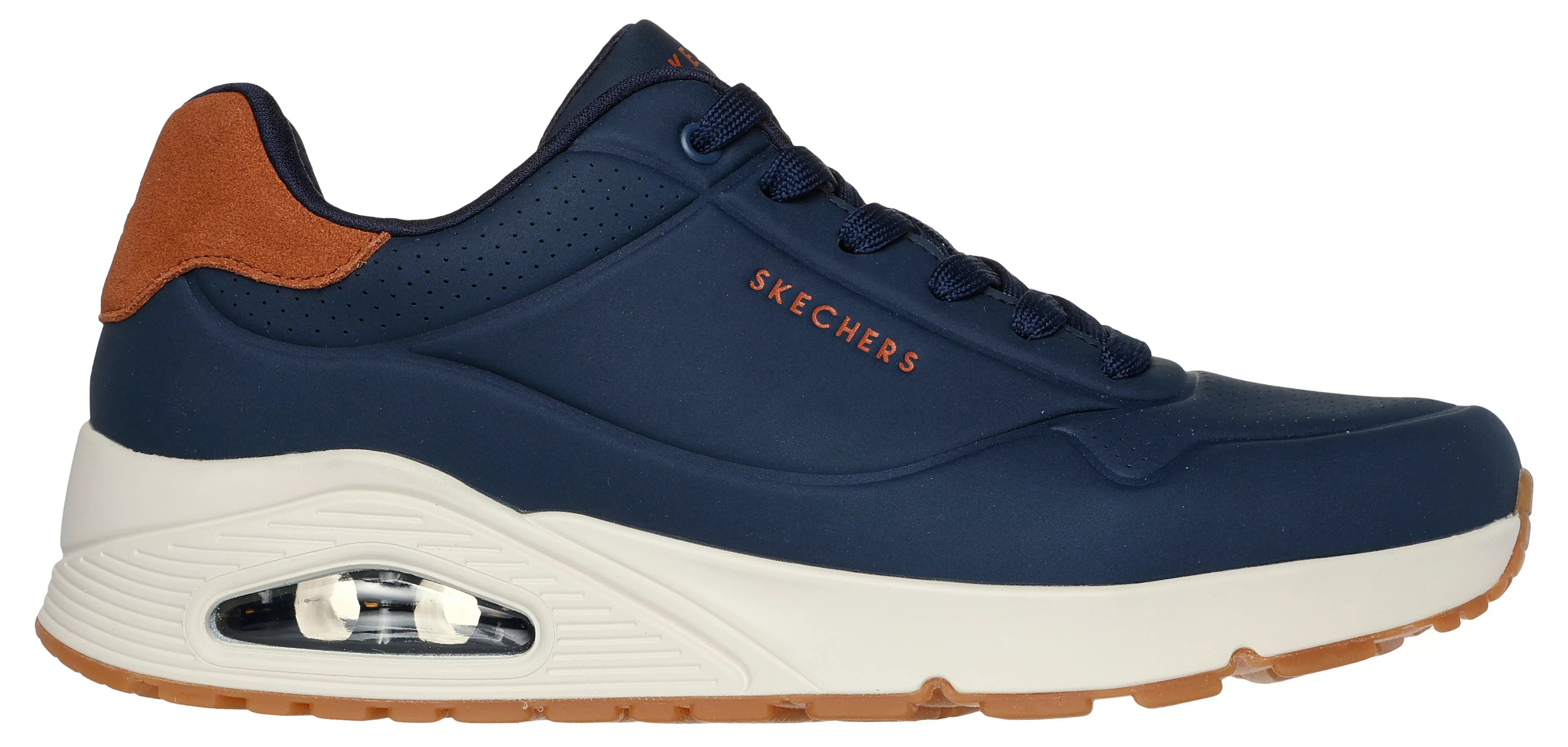 Skechers Sneaker "UNO-SUITED ON AIR", Freizeitschuh, Halbschuh, Schnürschuh günstig online kaufen