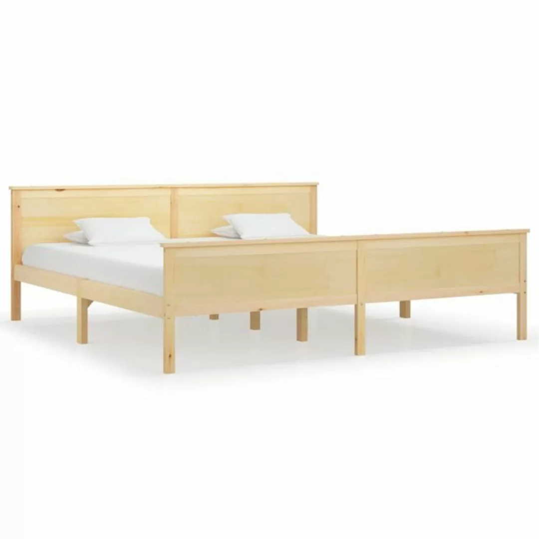 furnicato Bett Massivholzbett Kiefer 200x200 cm günstig online kaufen