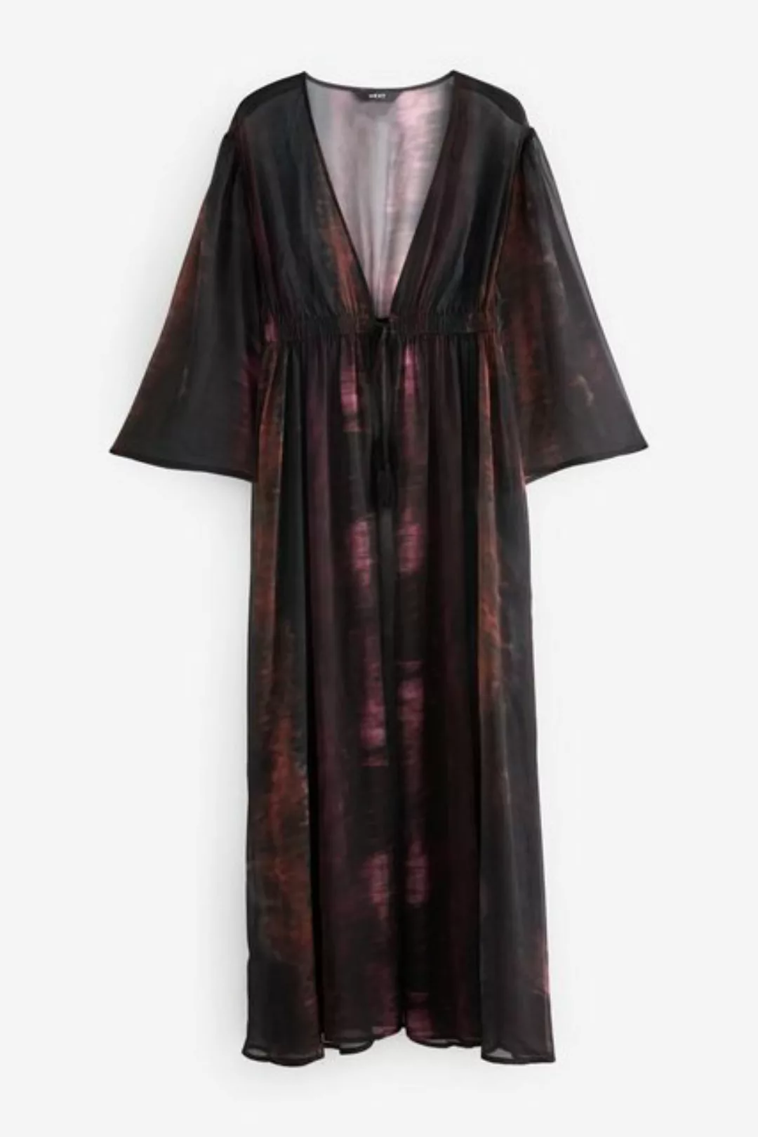 Next Strandkleid Kimono-Maxikleid mit Bindegürtel (1-tlg) günstig online kaufen