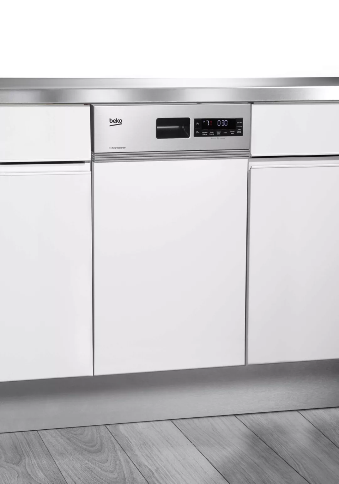 BEKO teilintegrierbarer Geschirrspüler »BDSS28040XQ 7686101635«, 10 Maßgede günstig online kaufen