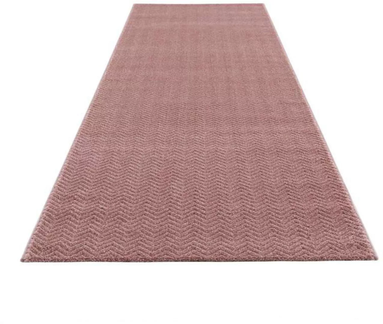 Carpet City Teppich »Fancy«, rechteckig, Kurzflor, Einfarbig, 3D-Optik, Str günstig online kaufen