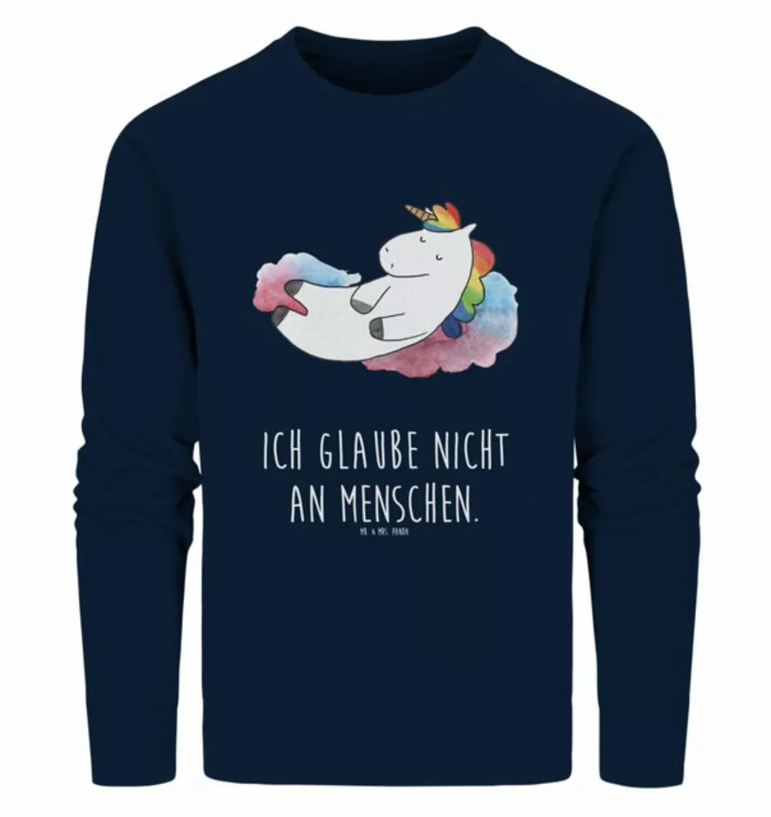 Mr. & Mrs. Panda Longpullover Größe XL Einhorn Wolke 7 - French Navy - Gesc günstig online kaufen