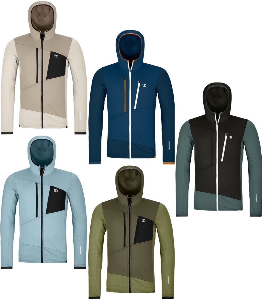 Ortovox Fleece Grid Hoody Men- Fleecejacke günstig online kaufen